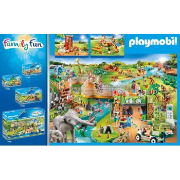 Playmobil Family Fun Ζωολογικός Κήπος Με Ήμερα Ζωάκια 70342 4008789703422