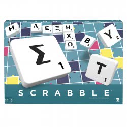 Mattel Scrabble Original Greek New Edition Y9600 746775260767