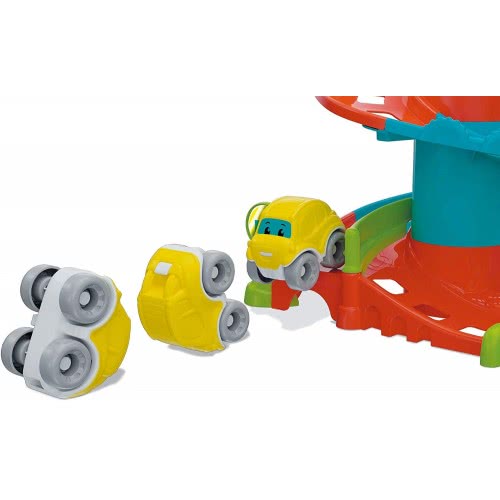 Clementoni Fun Garage Baby Track For Toddlers, Ages 18 Months Plus, Multi-Coloured 1000-17404 8005125174041