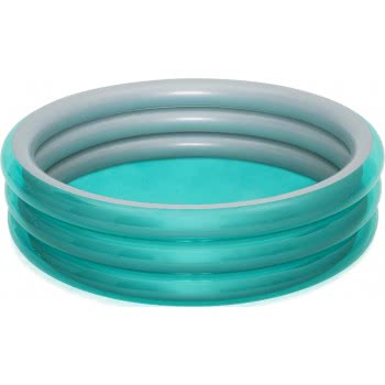 Bestway Round Family Pool Big Metallic 3-Ring 2.01Cm 51043 6942138973914