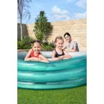 Bestway Round Family Pool Big Metallic 3-Ring 2.01Cm 51043 6942138973914