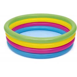 Bestway Φουσκωτή Πισίνα  Ουρανιο Τοξο  157X46εκ 51117 6942138913422