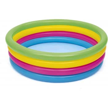 Bestway Φουσκωτή Πισίνα  Ουρανιο Τοξο  157X46εκ 51117 6942138913422
