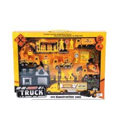 Toys-shop Choice Friction Αυτοκούρδιστο Τριβής Σετ Δομικά Οχήματα F/P Truck Set JA055805 5262088558056