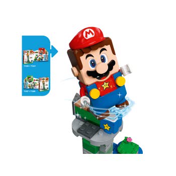 LEGO Super Mario Boss Sumo Bro Πίστα Επέκτασης Ανατρεπόμενος Πύργος Του Boss Sumo Bro 71388 5702016912609