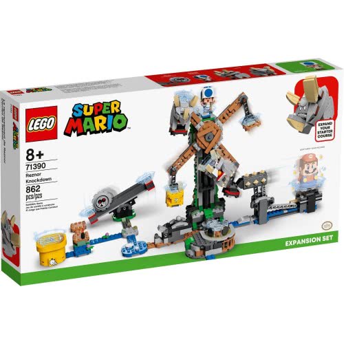 LEGO Super Mario Πίστα Επέκτασης Κατεδάφιση Του Reznor 71390 5702016913293
