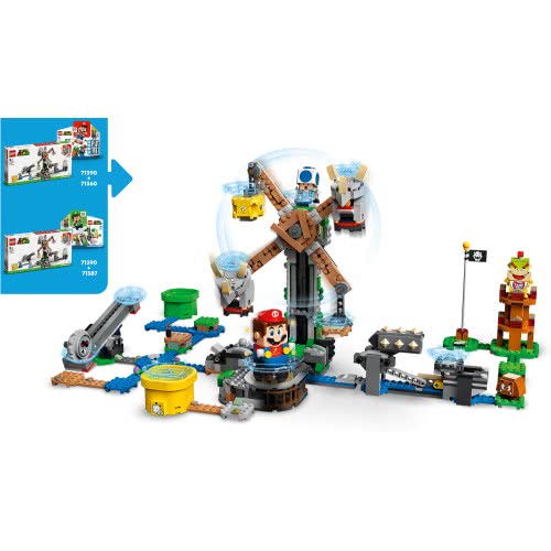 LEGO Super Mario Reznor Knockdown Expansion Set 71390 5702016913293