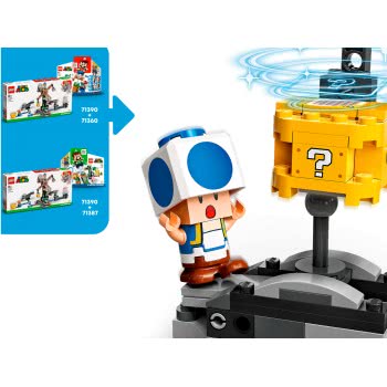 LEGO Super Mario Πίστα Επέκτασης Κατεδάφιση Του Reznor 71390 5702016913293