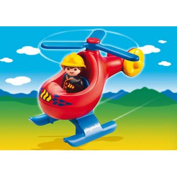 Playmobil Fire Rescue Helicopter 6789 4008789067890