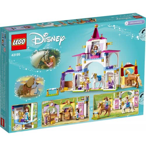 LEGO Disney Belle And Rapunzel's Royal Stables 43195 5702016909661