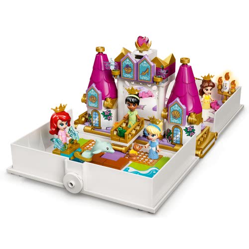 LEGO Disney Ariel, Belle, Cinderella And Tiana's Storybook Adventures 43193 5702016909647