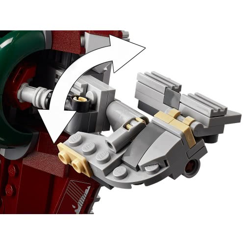 LEGO Star Wars Αστρόπλοιο Του Μπόμπα Φετ 75312 5702016913859