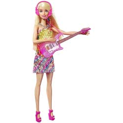 Mattel Big City, Big Dreams Barbie Malibu Roberts Doll (11.5-In Blonde) With Music GYJ23 887961972849