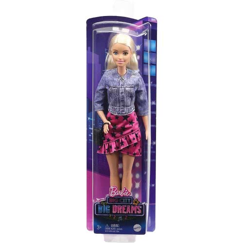 Mattel Big City, Big Dreams Barbie Malibu Roberts Doll GXT03 887961961621
