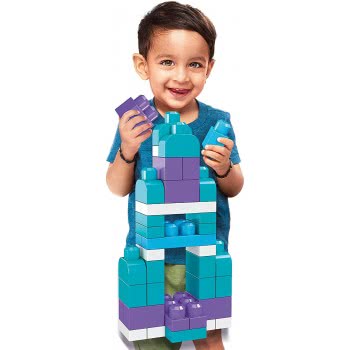 Mattel Mega Bloks - First Builders Πύργος Με Τουβλάκια (100Τμχ) GFG21 887961761115