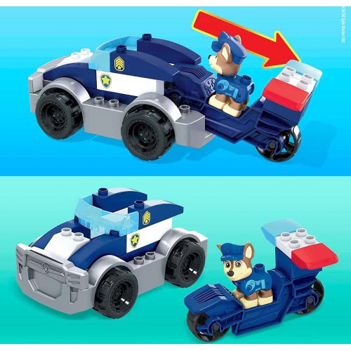 MEGA PAW Patrol Chases City Police Cruiser GYJ00 887961972603