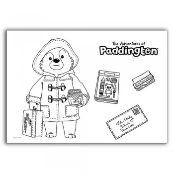 Diakakis imports Background 23X33 Cm Paddington - 2 Designs 000504016 5205698499197