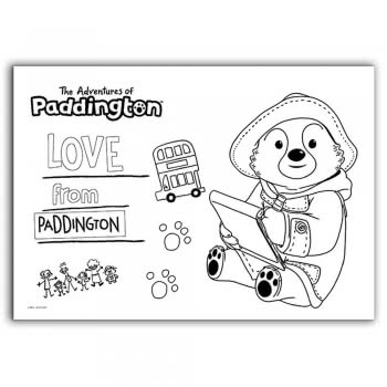 Diakakis imports Background 23X33 Cm Paddington - 2 Designs 000504016 5205698499197