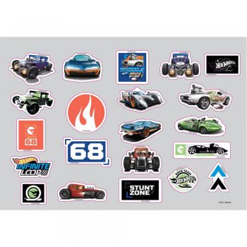 Diakakis imports Background 23X33 EP HOT Wheels - 2 Designs 000570253 5205698518935