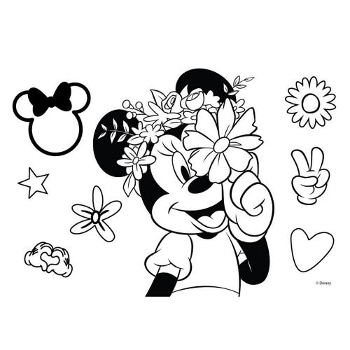 Diakakis imports Painting Block 23X33 Cm Minnie - 2 Designs 000562752 5205698518812