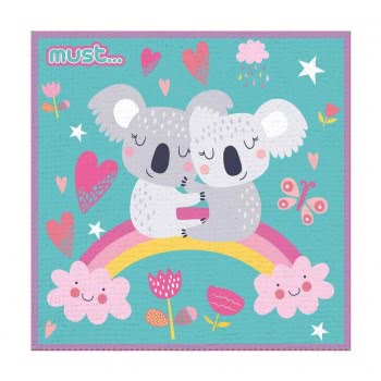 Diakakis imports Towels 30X30 EP IN PVC BAG - 4 Designs 000584295 5205698515569