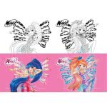 Diakakis imports Technical Pinors 17X25 40 Winx Floor - 2 Designs 000502238 5205698527319