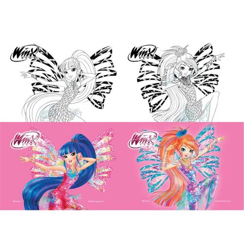 Diakakis imports Technical Pinors 17X25 40 Winx Floor - 2 Designs 000502238 5205698527319