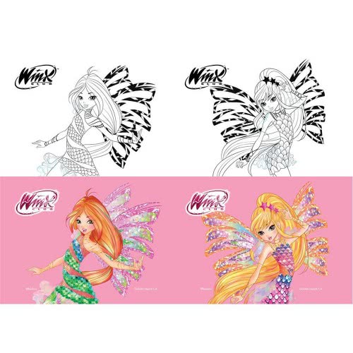 Diakakis imports Technical Pinors 17X25 40 Winx Floor - 2 Designs 000502238 5205698527319