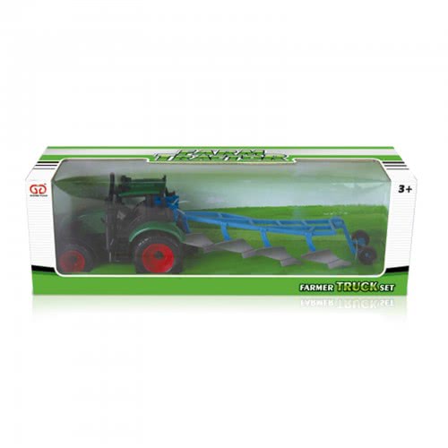 Toys-shop Choice Friction Αυτοκούρδιστο Τριβής Τρακτέρ Με Άροτρο JA056578 5262088565788