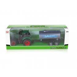 Toys-shop Choice Friction Farmer Car Τρακτέρ Με Ρυμουλκόμενο Βυτίο JA056584 5262088565849