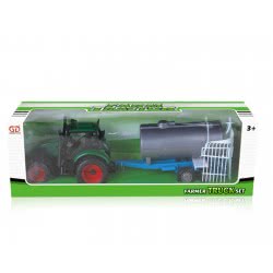 Toys-shop Choice Friction Farmer Car Τρακτέρ Με Ρυμουλκόμενο Βυτίο JA056585 5262088565856