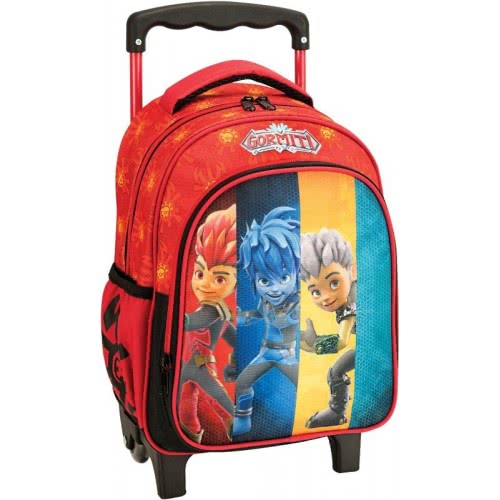GIM Gormiti Lords Kindergarten Backpack Trolley 335-56072 5204549136564