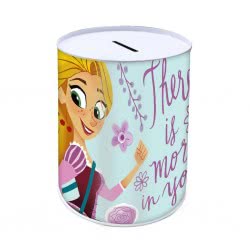 Diakakis imports Piggy Bank Disney Tangled Metallic 10X15 Cm. 000562499 5205698470424