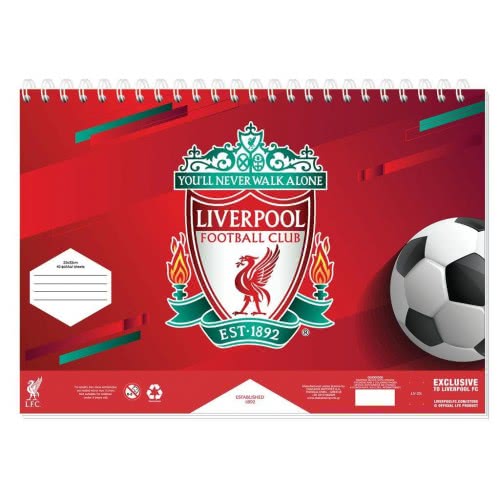 Diakakis imports Μπλοκ Ζωγραφικής  Liverpool 23X33 40Φυλ Αυτοκ-Στενσιλ- 2Σελ Χρ 2Σχ 000141007 5205698501487