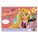Diakakis imports Disney Tangled Painting Blocks, 40 Φ, Self-Stencil-2 Pages, 23X33 Cm, 2 Figs 000562756 5205698519260
