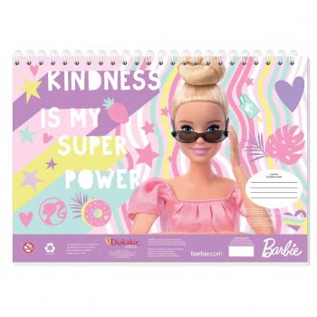 Diakakis imports Μπλοκ Ζωγραφικής Barbie 23X33 40Φυλ Αυτοκ-Στενσιλ-2Σελ Χρ 2Σχ 000570330 5205698518904