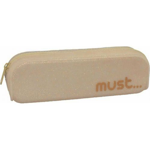Diakakis imports Silicone Pencil Case 20X5x6 Focus Glitter 000584015 5205698502705