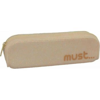 Diakakis imports Silicone Pencil Case 20X5x6 Focus Glitter 000584015 5205698502705