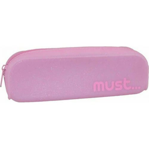 Diakakis imports Silicone Pencil Case 20X5x6 Focus Glitter 000584015 5205698502705