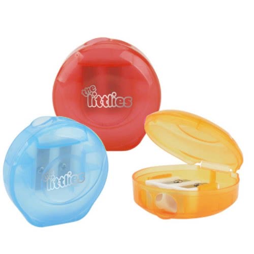 Diakakis imports Ξύστρα Διπλή Κοράλι Σε 3Χρωματα The Littlies 000646831 5205698518454