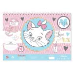 Diakakis imports Μπλόκ Ζωγραφικής  Marie Cat 23X33 40Φυλ  Με Αυτοκόλλητα Και Στένσιλ 000562754 5205698519055