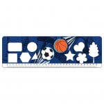 Diakakis imports Must Football Painting Block - Basketball 40 Leaf, Stickers-Stencils - 2 Pc 000584345 5205698519413