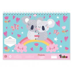 Diakakis imports Painting Block The Littlies Girl, 40 League, High-Stencils - 2 Pages, 23X33 000646849 5205698519383