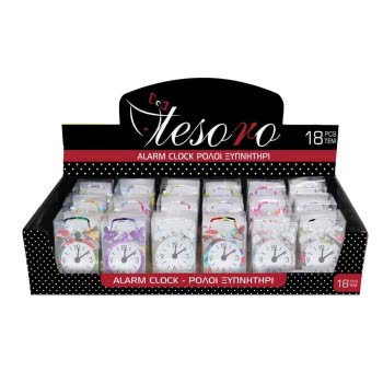 Tesoro Ρολόι Ξυπνητήρι 4.5X2x6εκ 000582035 5205698189661