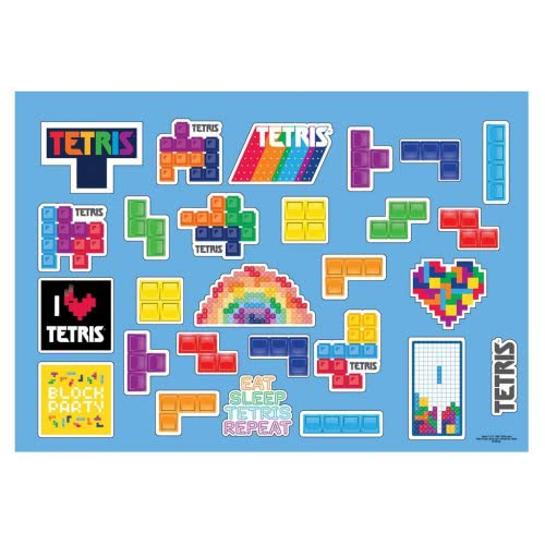 Diakakis imports Block Tetris Box 23X33 40 Fsyris Trains 000504032 5205698499135