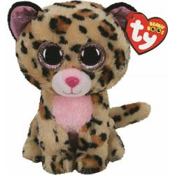 ty Beanie Boos Livvie Plush Leopard Brown And Pink 15Cm 1607-36367 008421363674
