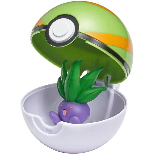 Jazwares Pokemon Clip N Go Oddish And Nest Ball Με Φιγούρα JW000006 191726376538