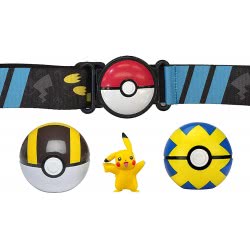 Jazwares Pokemon - Clip N Go Poke Ball Belt Set - Wave 5 Pikachu JW095283 889933980050