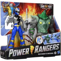 Hasbro Power Rangers Battle Attacker Monster Blue Ranger And Shockhorn Battle Attackers F1261 / F1603 5010993788392