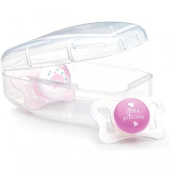 Chicco Physio Silicone Pacifiers Micro Girl 0-2M C11-75121-11 8058664069507